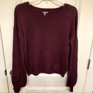 Balloon Sleeve Sweater